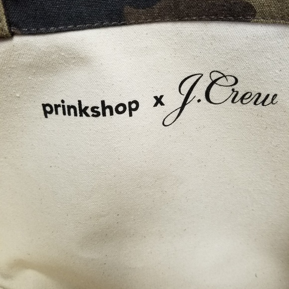 NWT J. Crew X prinkshop reusable everyday tote in - Picture 6 of 7